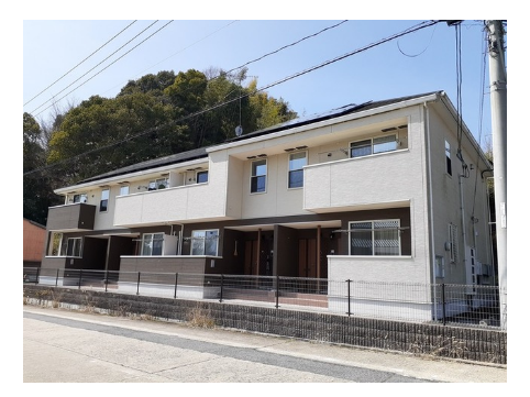 田布施・麻郷 １８８号線近く 賃貸アパート 2ＬＤK（201号）ベイリーフ