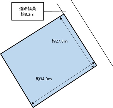 柳井市・柳井 馬皿 売土地（287.37坪）