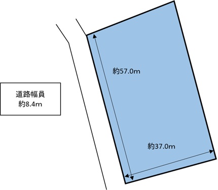 柳井市・柳井 馬皿 売土地（619.52坪）